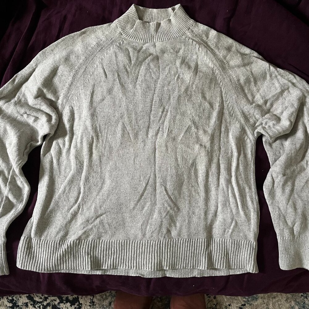 Everlane mockneck sweater